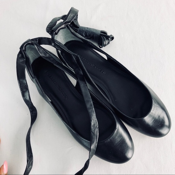 SIGERSON MORRISON elami leather flats (black) - Picture 2 of 9